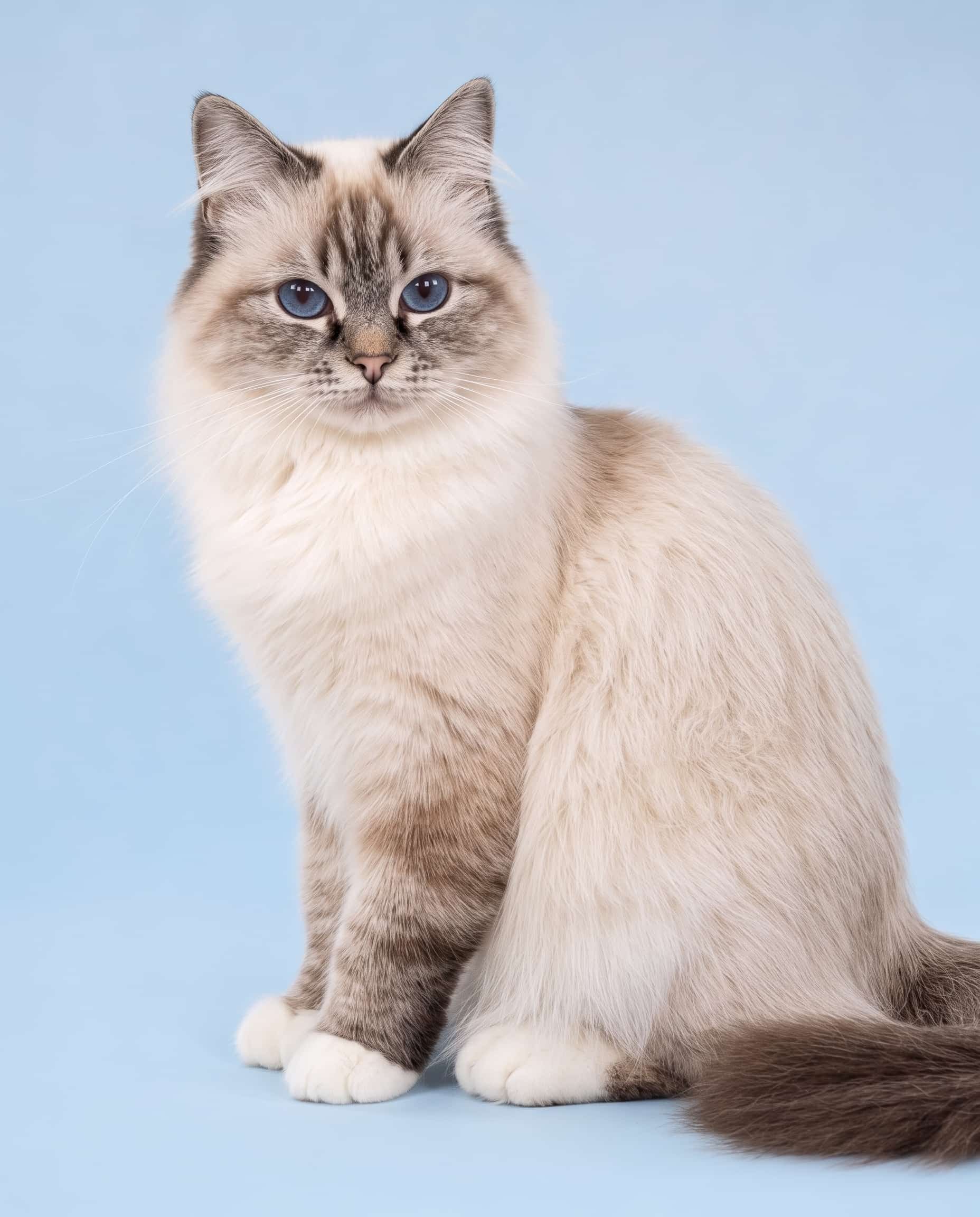 Shanel Belye Lapky, племенная кошка